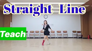 Straight Line Line Dance(Teach)