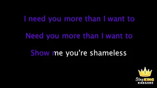 Camila Cabello   Shameless Karaoke Version