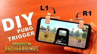 How to Make PUBG Trigger Buttons at Home (Using pop stick)