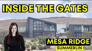 Mesa Ridge: A Guard Gated Summerlin Community