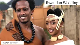 Traditional Rwandan wedding" GUSABA Ceremony"