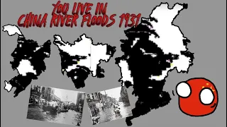 Mr Incredible becoming Uncanny mapping: You live in China river floods 1931