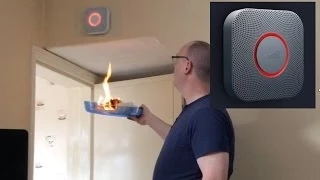 Nest Protect - Latest Version - Unbox, Setup and Fire Demo - Smoke & Carbon Monoxide Alarm