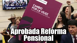 🛑🎥¡Histórico! Senado de Colombia aprueba reforma pensional 👇👇