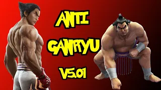 Tekken 7 Anti Ganryu punishment guide with frame data