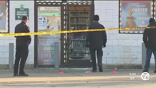 Police shoot suspect at gas station on Detroit's west side