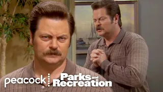 Ron Swanson HATES Meetings | Parks and Recreation