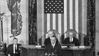 President Johnson's 1964 State of the Union address, 1/8/64. MP503