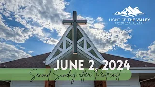 June 2, 2024 - Worship