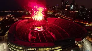 Taylor Swift Concert Drone Footage at Soldier Field in Chicago