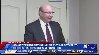 Advocates for sexual abuse victims discuss Bishop Stika's resignation