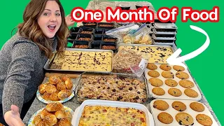 How to Make One Month of Meals in Just 1 Day!