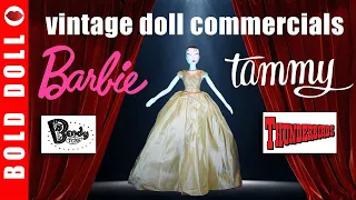 Vintage Fashion Doll and Toys Commercials. Advert Compilation.