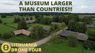 Rumšiškės folk museum - Lithuania by drone