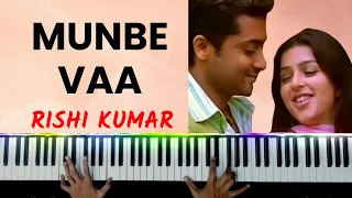 Munbe Vaa Piano Instrumental | BGM | Notes | Chords | Tutorial | Preminche Premava Song Notes Cover