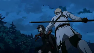 Akame vs Kurome scenes