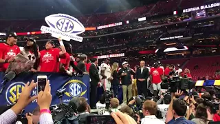 RAW:  Kirby Smart thanks UGA fans for their support