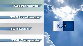 Rai 3 (SAT) - Scritta TGR [...] in alto a sinistra