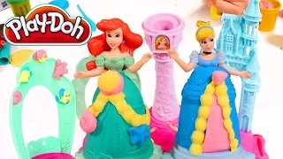Play-Doh sparkle dresses for Disney Princesses.