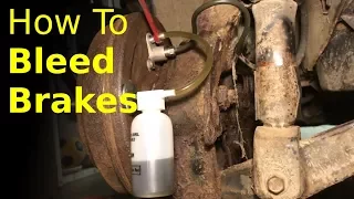 BEST ways to bleed brakes (one person VS. two person method)