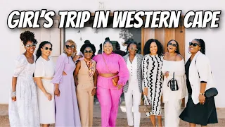 Cape Town and Wilderness Here We Come | Girls Trip | Themed Dinners | Wine Tasting | Travel Vlog