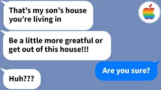 【Apple】 My mother in law has no idea that I've been letting her live in my huge house