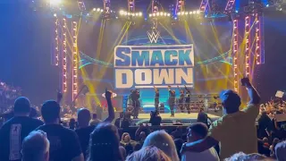 Brock Lesnar returns to SmackDown in MSG Croud Reaction