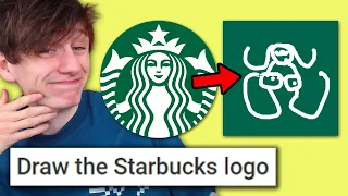 Drawing logos from memory *VERY EPIC*