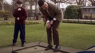 Mr Bean's Golf Game! | Mr Bean Funny Clips | Mr Bean