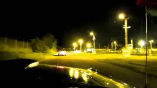 Bret Voelkel (Ride Tech) March 2011 running his Mustang at Adams  Motor Park in Riverside Ca