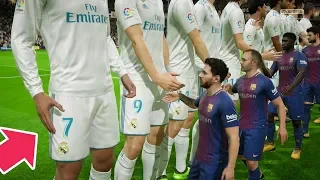 GIANT PLAYERS vs TINY PLAYERS - FIFA 18 Real Madrid vs Barcelona