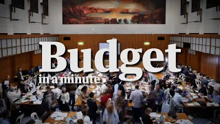 The budget in a minute with political editor Katharine Murphy– video