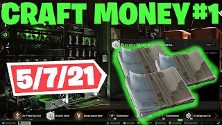 Escape From Tarkov - CRAFT MONEY | Episode 1 - Season 1 - Hideout Profit Guide Series (5/7/21)