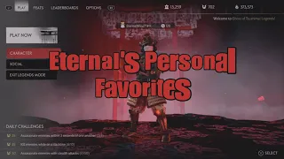 Eternal's Personal Favorites | Juggernaut Samurai | Ghost of Tsushima Legends