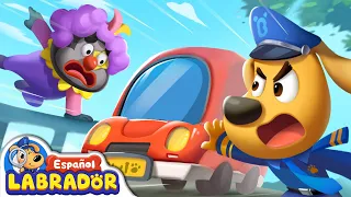 🔍Sheriff Labrador - Monstruo por la Calle | Videos para Niños | BabyBus en Español