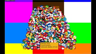 Marble race The Ultimate battle Of Countries Free For All! (197 countries)