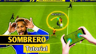 How to perform SOMBRERO FLICK in efootball 23 mobile