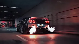 Lil Nas X - Industry Baby ft. Jack Harlow Remix / Nissan GTR-35 Showtime [ 4K Flame Split ]