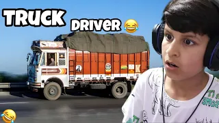 M TRUCK DRIVER BAN GYA!!!😂