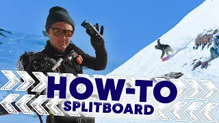 How To Splitboard Xavier de le Rue | Red Bull How-To