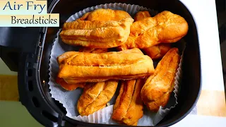 Air Fry Chinese Doughnut Stick | Air Fried Breadstick | How To Make Chinese Long Donuts #Breadsticks