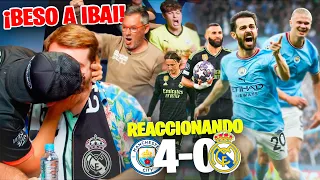 REACCIÓN al MANCHESTER CITY 4 - 0 REAL MADRID *BESO a IBAI de la EMOCIÓN*