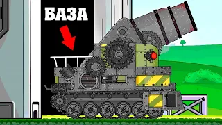 Новый танк ДОРА против Базы БОССОВ в Tank Arena