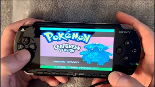Pokemon Leaf Green PSP #6
