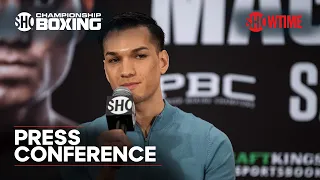 Brandon Figueroa vs.  Mark Magsayo: Press Conference | SHOWTIME CHAMPIONSHIP BOXING