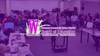 WCSD BOE October 18, 2021 Annual Meeting