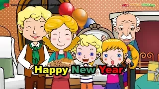 Kids learn English through songs: Happy New Year  | Kid Song | Elephant English