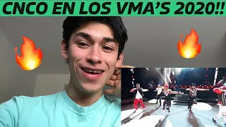 Reacción / CNCO Performs "Beso" | 2020 MTV VMAs