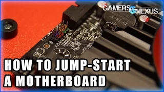 How to Jump A Motherboard Without Power Button