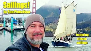 Sailing on San Francisco Bay 🌁 on a Westsail 42 Sailboat Life 🏴‍☠️ Captain's Vlog 27